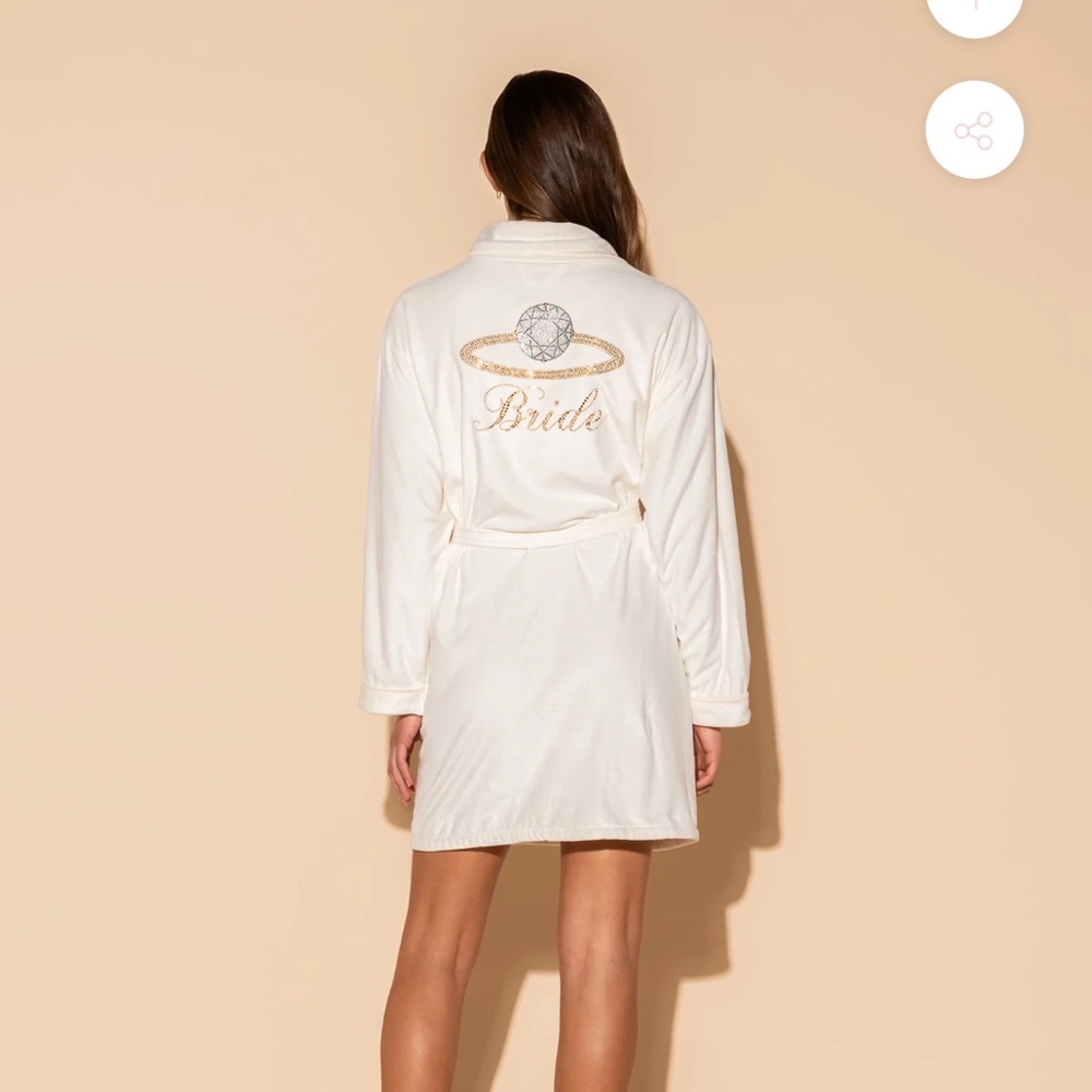 Wrap Up Robe BRIDE SHORT ROBE